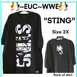 🔥EUC/WWE "STING" Tshirt